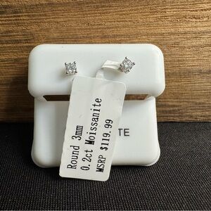 Moissanite Stud Earrings